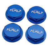 FLMLF Aluminum Wheel Nut 4PCS 24mm Blue fit 1/5 HPI Baja RV King Motor 5B 5T 5SC  Radio controlled toy model Vehicle/Boat/Airplane and replacement parts therefor