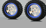 Rear Plastic Rim&Inside beadlock with Alu outside beadlock 2pcs For 1/5 Baja 5B