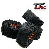 Wheel tires with wheel nuts(4PCS)  for 1/5 Traxxas x maxx 220MM*105MM