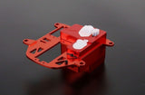 CNC metal Battery case for symmetric steering for 1/5 HPI Rovan baja 5b 5sc 5T