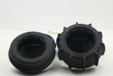 Desert Front and Rear Tires Skin Sand Tyre Skin Set Without Inner Foam Fit for 1/5 HPI ROVAN KM BAJA 5B SS For  Radio controlled toy model Vehicle/Boat/Airplane and replacement parts therefor
