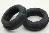 Desert Front and Rear Tires Skin Sand Tyre Skin Set Without Inner Foam Fit for 1/5 HPI ROVAN KM BAJA 5B SS For  Radio controlled toy model Vehicle/Boat/Airplane and replacement parts therefor