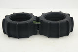 Desert Front and Rear Tires Skin Sand Tyre Skin Set Without Inner Foam Fit for 1/5 HPI ROVAN KM BAJA 5B SS For  Radio controlled toy model Vehicle/Boat/Airplane and replacement parts therefor